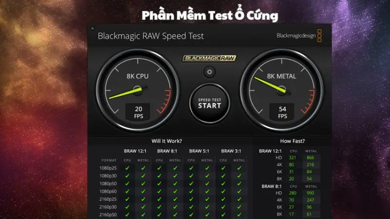 Phần Mềm Test Ổ Cứng