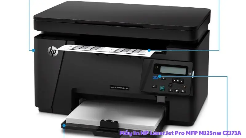 Máy In HP LaserJet Pro MFP M125nw CZ173A